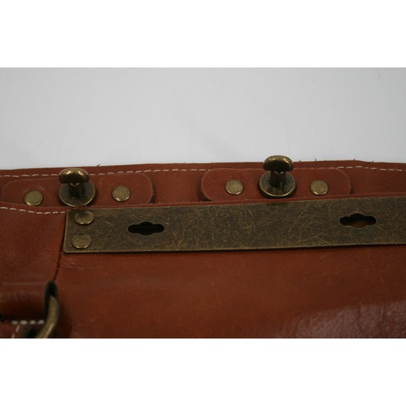 Patricia Nash Leather Tote Bag Studded Accents Shoulder Bag Large - Picture 13 of 15